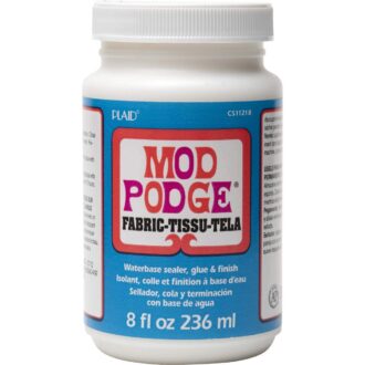 Mod Podge Fabric - Cola, Selante e Acabamento