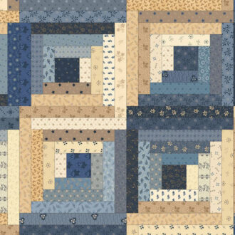 Tecido Marcus Fabrics, Pam's Cabin Blue