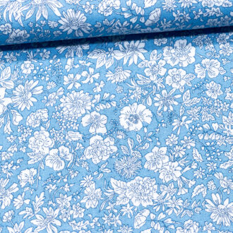 Tecido Liberty Fabrics - Emily Belle Blue Sky
