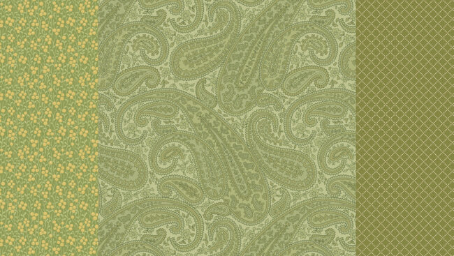 tecido Strip-It Kathleen's Story Green