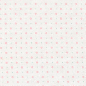 Abide Linen White Dots