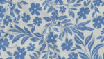 Tecido Jersey Flores White ao Metro