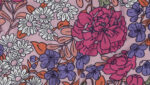 tecido jersey flores rose