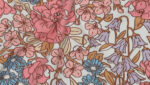 tecido jersey flores off white