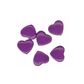 20x Molas de Pressão Coração - B41 Violeta